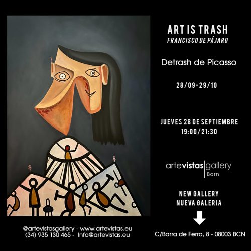 Art is trash (Francisco de Pájaro) - Detrash de Picasso