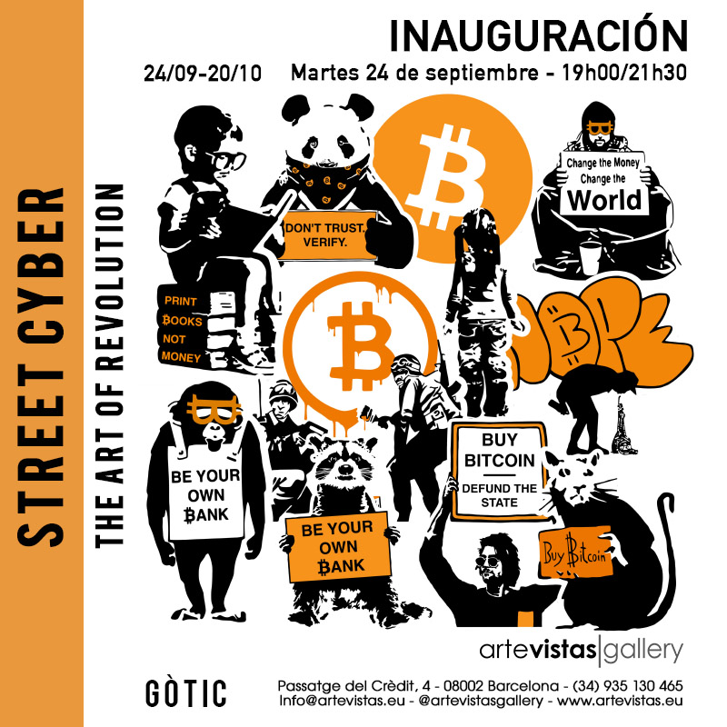 Street Cyber - The art of revolution - Bitcoin